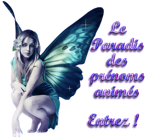 Le Paradis Des Prénoms Animés Gratuits